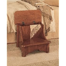 Click here to buy Woodbury Mahogany Bed Step .
