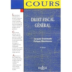 Droit fiscal g�n�ral