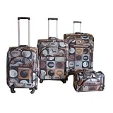 American Flyer Euro 4-Piece Luggage Set