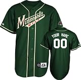 Minnesota Wild Jersey: Green Customizable NHL Replica Baseball Jersey