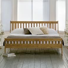 St George Light Solid Oak Bedstead