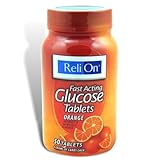 ReliOn - Glucose Orange Flavor, 50 Tablets