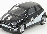 Fiat 500 in Black - Juventus FC - Scale 1:43