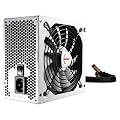 Aerocool Templarius Imperator 650W - Fuente de alimentaci�n 650W, 230V, 80Plus Gold, ATX 12V 2.3, ventilador ultra silencioso, color plata