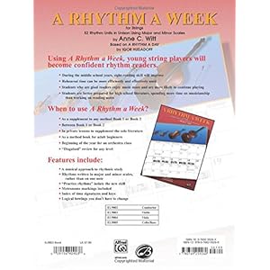 A Rhythm a Week (Based on A Rhythm a Day by Igor Hudadoff): Violin