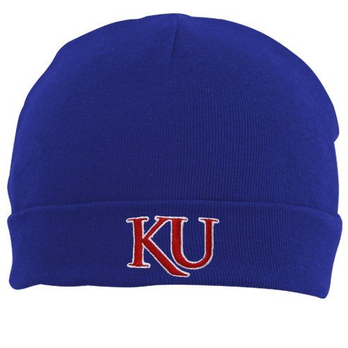 Top of the World Kansas Jayhawks Infant Royal Blue Knit Beanie