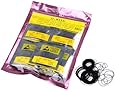 Yosoo 950pcs O Ring Watch Back Gasket Rubber Seal Washers Set Watch Gaskets kit Replacement O-rings for Watch Backs Size 12-30mm, 0.6mm