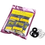 Yosoo 950pcs O Ring Watch Back Gasket Rubber Seal Washers Set Watch Gaskets kit Replacement O-rings for Watch Backs Size 12-30mm, 0.6mm