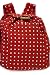 Red Spotty Rucksack By Turquaz