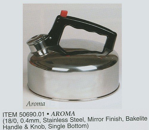 Gibson Aroma 18/0 Stainless Steel Whistling Tea Kettle