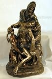 Michelangelo FLORENTINE PIETA STATUE Real Bronze Powder Cast Sculpture Florence