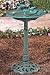 Verdigris BIRDBATH bird bath yard garden home decor