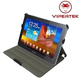 read full review VIPERTEK Premium Slim Leather Case Folio with Built-In Stand for Samsung GALAXY Tab 10.1 Wi-Fi (NOT Compatible with Verizon 4G LTE) (Black)
