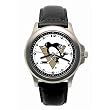 Pittsburgh Penguins Mens NHL "Rookie" Watch (Leather Band)