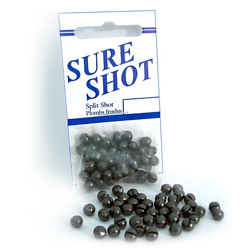 Sure Shot Lead Split Shot - 23g Packs Size: 8