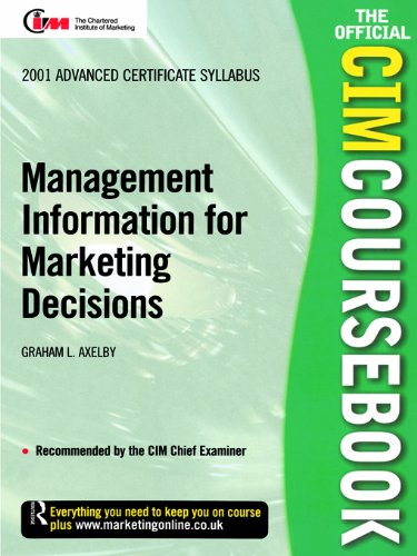 CIM Coursebook 01/02 Management Information for Marketing Decisions