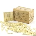 1,000 Fruit Picks/Mini Bamboo Cocktail Forks 3.5