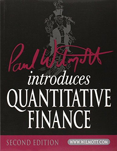 Paul Wilmott Introduces Quantitative Finance