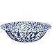 Enamelware Mini Basin, 2.75 quart, Blue/White Splatter (Single)