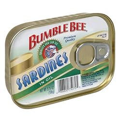 Bumble Bee Sardines in in Oil 3.75 oz (Pack of 24)