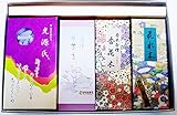 淡路島 淡路梅薫堂 甘茶・沈香・白檀・ミニ寸蝋燭　進物用お線香ギフトセット #k109 法事御仏前お供え