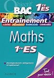 Maths 1e ES Enseignement obligatoire et optionnel