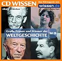 CD WISSEN - Gro&szlig;e Frauen und M&auml;nner der Weltgeschichte (Teil 20): Albert Schweitzer, Mata Hari, Konrad Adenauer, Joseph Stalin, 1 CD