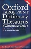 Oxford Large Print Dictionary, Thesaurus, and Wordpower Guide