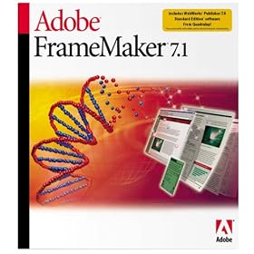 Adobe FRAMEMAKER V7.1-UNIX CD ( 37900615 )