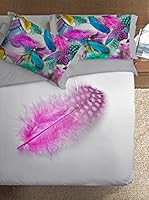 Ipersan Juego De Funda Nórdica (Morado/Rosa)