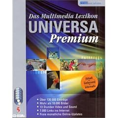 Universa Premium. Das Multimedia- Lexikon. 5 CD- ROM f�r Windows 95/98