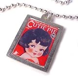 Cutie Pie Retro Pendant Necklace