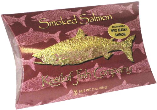 Wild Alaska Smoked Salmon 2oz. Pouch by Kasilof Fish Company