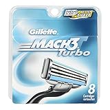 UPC 047400196971 product image for Gillette Mach3 Turbo Cartridges 8 Count | upcitemdb.com