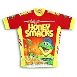 World Jersey's Men's Kellogg's Honey Smacks Short Sleeve Cycling Jersey
