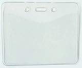Transparent badge holder- horizontal