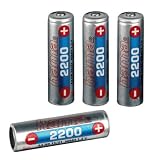 Hama NiMH-Akku  Mignon AA  (2200mAh) 4er Pack