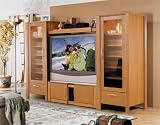 Entertainment Center Legacy Collection for Table Top TV - Raffia