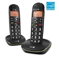 Doro PhoneEasy 100w Duo DECT Schnurlostelefon mit zus�tzlichem Mobilteil (Ladeschale, Freisprechen) schwarz