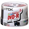 TDK DVD-R�f�[�^�p 1~8�{���Ή��v�����^�u�� �|�b�g�P�[�X����50���p�b�N [DVD-R47PWX50PK] TDK