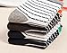 CHUNG Toddlers Little Boys Girls 4 Pack Cotton Crew Socks Stripe