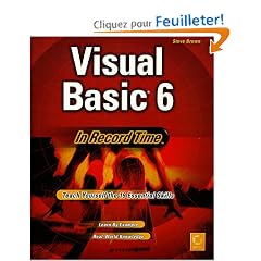 Visual Basic 6 in record time