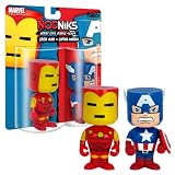  : Funko - Capt America/iron Man Nodniks
