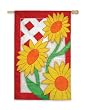 Sun Up Regular Size Applique Flag