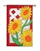 Sun Up Regular Size Applique Flag