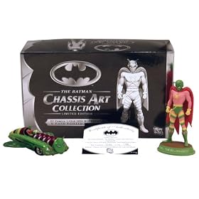 Batman Chassis Art Collection 1950 Mothmobile Figure by Master Relicas