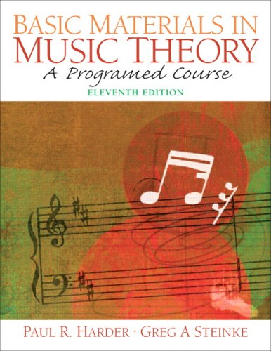 Basic Materials in Music Theory: A Programed Course (11th Edition)