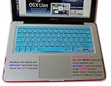AQUA iPearl High Grade Silicone Keyboard Skin Cover for MacBook / Pro / Air in Retail Packaging