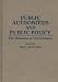 Book Public Authorities and Public Policy: The Business of Government (Contributions in Political Science