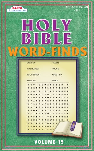 Holy Bible Word Find Volume 15